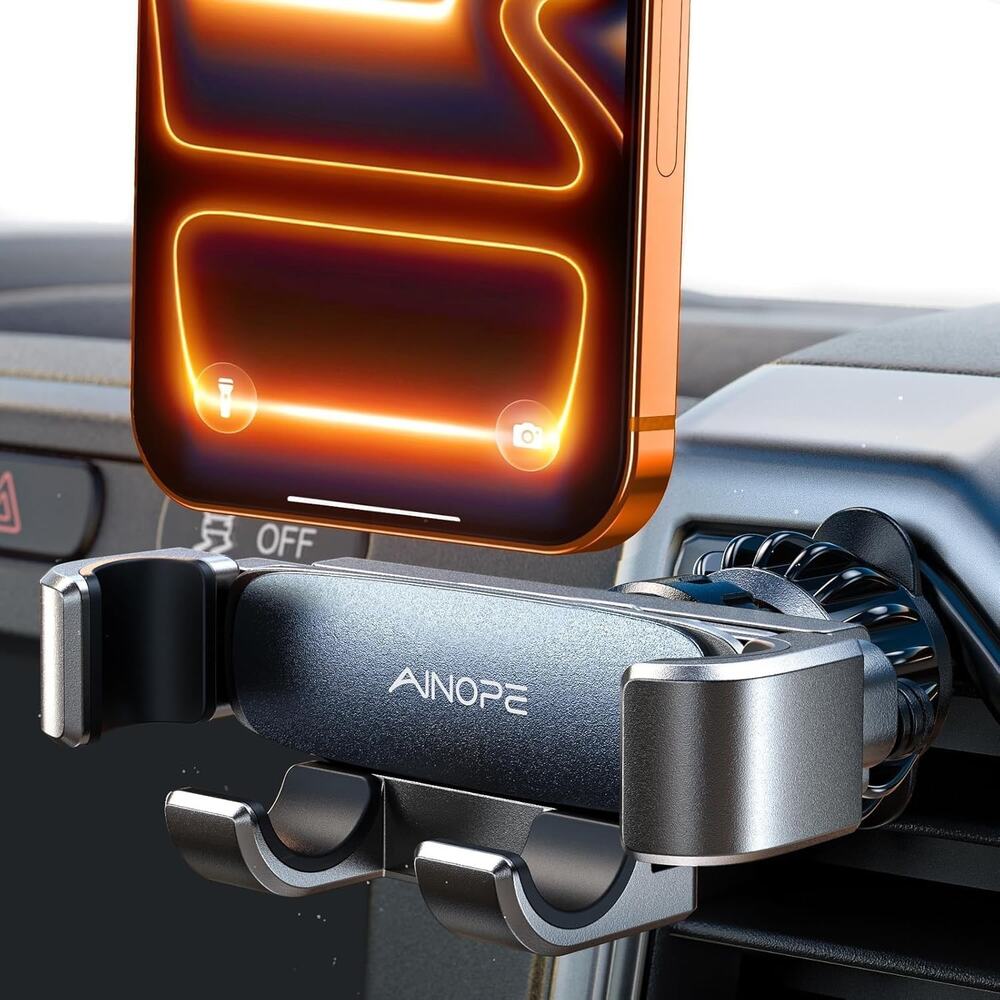 AINOPE For IPhone 17 Pro Max Car Mount Phone Holders For Your Car [Slide Design]